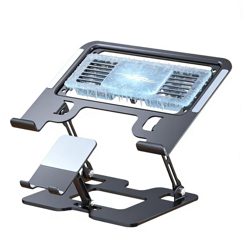 『2026年新登場・ペルティエ素子冷却・冷却ファン』ノートパソコン用冷却パッド 小型 取り外し可能 ノートパソコン 冷却パッド 冷却台 静音 ペルティエ冷却 2つ冷却ファン搭載 2段階冷却