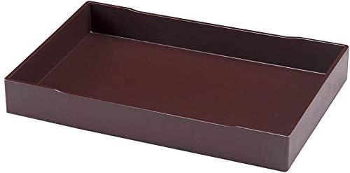 客室用品 衣裳盆溜 [長辺60.3 x 短辺39.3 x 高さ8cm] 木製品 (7-911-2) 料亭 旅館 和食器 ホテル 温泉 着物 浴衣