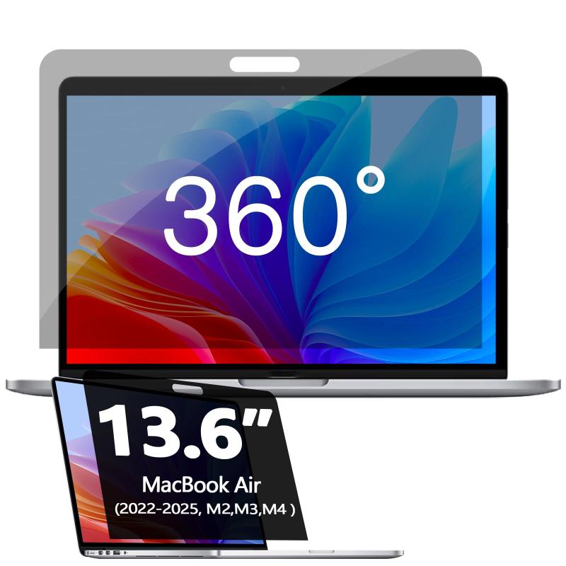 13.3インチ 16:9 ノートパソコン 覗き見防止 保護フィルム プライバシーフィルター 液晶保護フィルム シリコーン ブルーライトカット 反射防止 両面使用 着脱簡単 ブルーライトカット 反射防