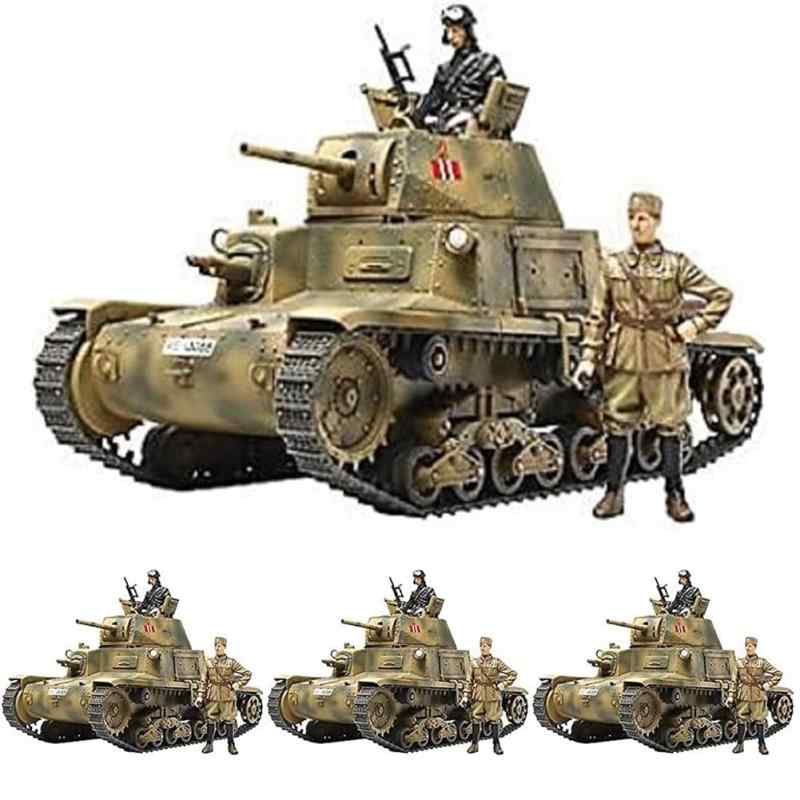 タミヤ 1/35 ミリタリーミニチュアシリーズ No.296 イタリア陸軍 中戦車 M13/40 カーロ・アルマート プ..