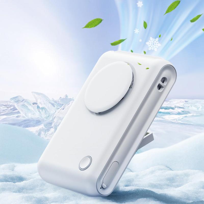 AnT携帯扇風機【2025最強版・1台6役】卓上クーラー 手持ち/首掛け/腰掛け/卓上/傘/ランドセル 3段階強風 USB Type-C充電 6時間連続使用 小型 静音 強力 熱中症対策 お中元 夏 ギフト人気 家庭/屋外