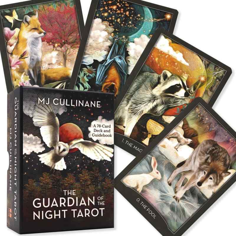 ガーディアン オブ ザ ナイト タロット The Guardian of the Night Tarot 英語版 タロット占い方 日本語解説書付き 正規品 タロットカード 78枚メーカー：Hay House Incアーティスト：MJ・カリネイン（MJ Cullinane）カードサイズ：90×128mmカード枚数：78枚タロット占いミニ解説書（全56）付きメーカーオリジナル英文ガイドブック付き