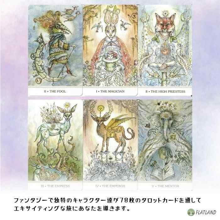 ファンタズマ タロット Phantasma Tarot タロット占い方 日本語解説書付き 正規品 タロットカード 78枚