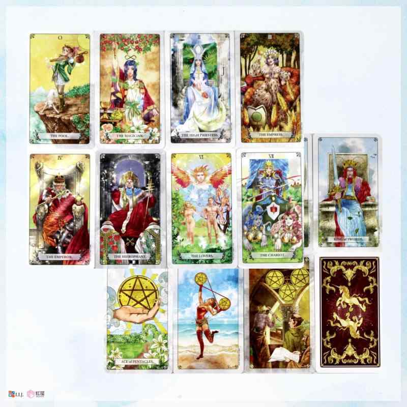 I.I.J �����åȥ����� ��˥����󡦥������ѡ��������å� Unicorn whisper tarot ���� ���ꥢ ���������� 80�� �����å��ꤤ ���ܸ������դ� ������