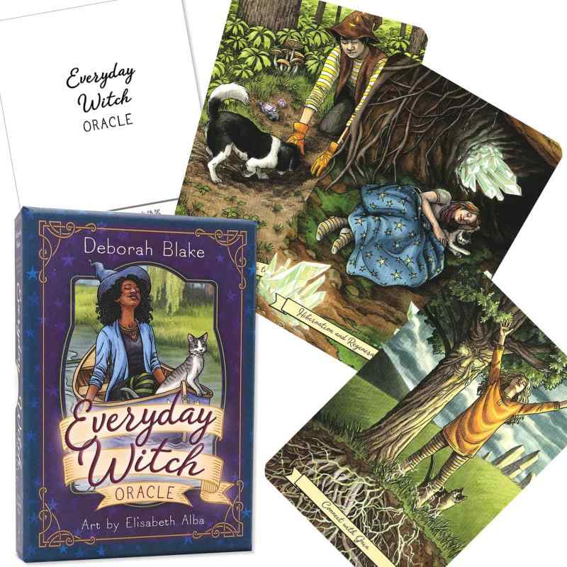 【日本語解説書付き】エブリデイ・ウィッチ・オラクル Everyday Witch Oracle オラクルカード FLATLAND 正規品 魔女