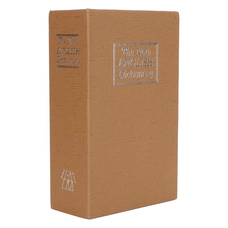 Pragmatic キャッシュボックス家庭用貸金庫パスワードボックス辞書貯金箱本辞書コイン貸金庫