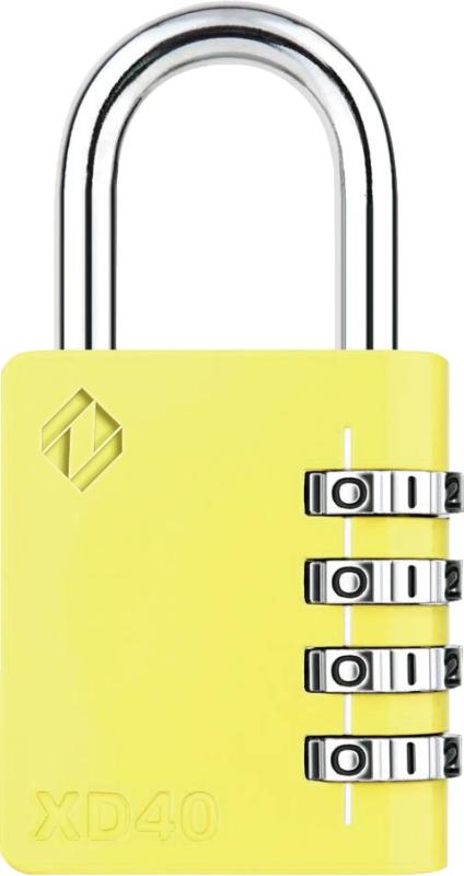 ZARKER ザーカー 4桁ダイヤル式 南京錠 安心防犯グッズ ロッカー 学校 会社 倉庫などの防犯にも最適 ツ..