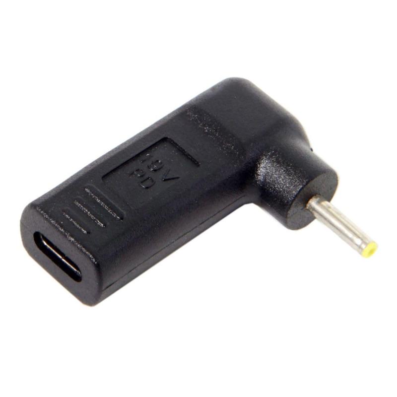 chenyang USB C - DC 20V 5.5x2.5mm PD 65W エミュレータートリガー 90度角度変換アダプター