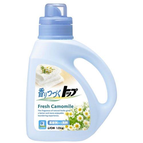 LION 香りつづくトッブ フレッシュ カモミール 洗濯洗剤 柔軟剤入り