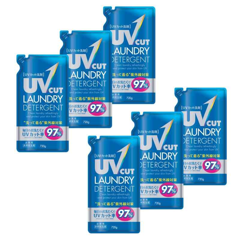 ファーファ 洗濯用 液体 洗剤 UVカット ベビーフローラル の香り 詰替 (720g) 6個セット