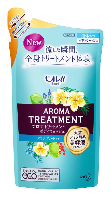 ビオレu アロマ トリートメント ボディウォッシュアクアリゾートの香り つめかえ用 340ml