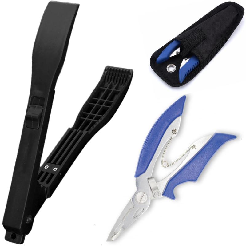 wind rise 魚つかみ プライヤー フィッシュトング 魚はさみ 釣り用トング フィッシングプライヤー 針外し 魚掴み(4.0)