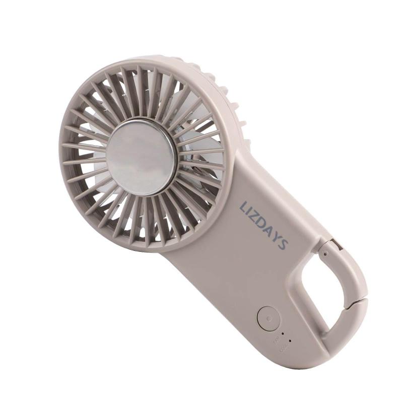 [リズデイズ] ハンディファン 冷却プレート ミニ 薄型 卓上 小型 手持ち