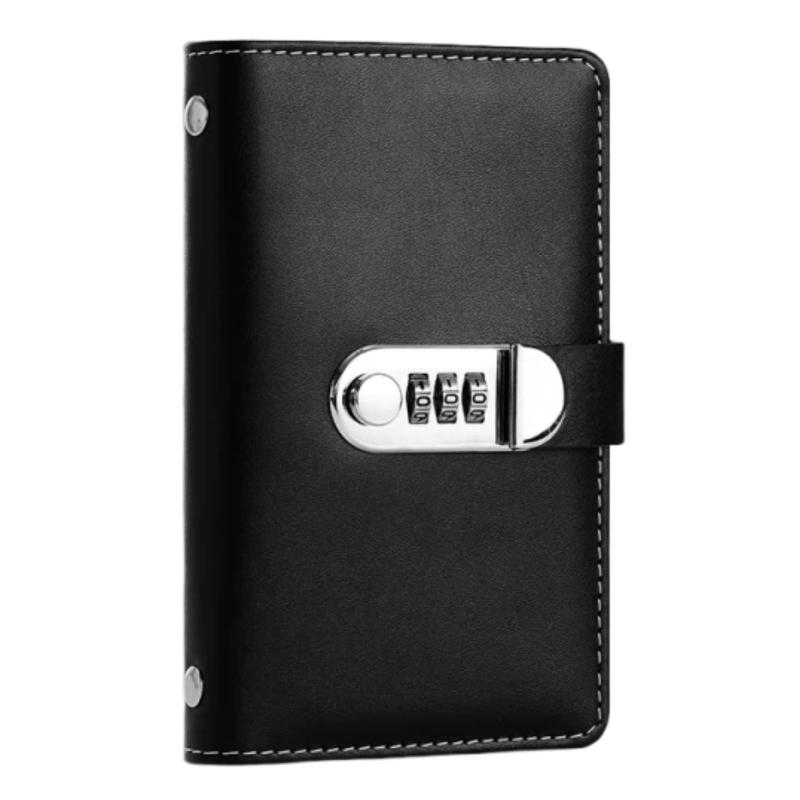 Jravezt 貯金箱 貯金カード付き 手帳型 バインダー 貯金ファイル ダイヤルロック付き 100万円 お札ケー..