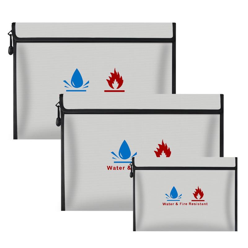 へいりん Heirin 集金袋 耐火バッグ 防火袋 1200℃耐熱