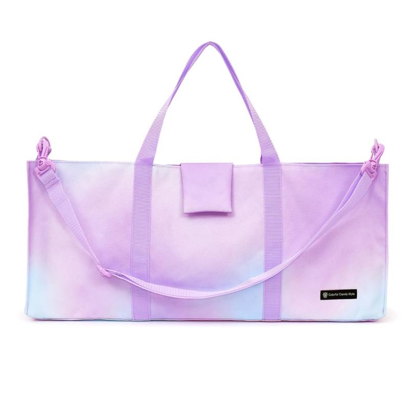 COLORFUL CANDY STYLE 鍵盤ハーモニカケース ピアニカケース セット 軽量 ショルダーベルト付き 女の子 小学生 小学校 ユニコーン ファンタジー ラベンダー ピンク