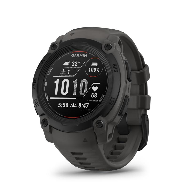 ガーミン(GARMIN) Instinct E 2サイズ展開 40mm/45mm Black Bezel with Charcoal Band 【Suica非対応】【ランニング・登山・サイクリング等30種類以上対応】【Android/iOS対応】【ビジネ