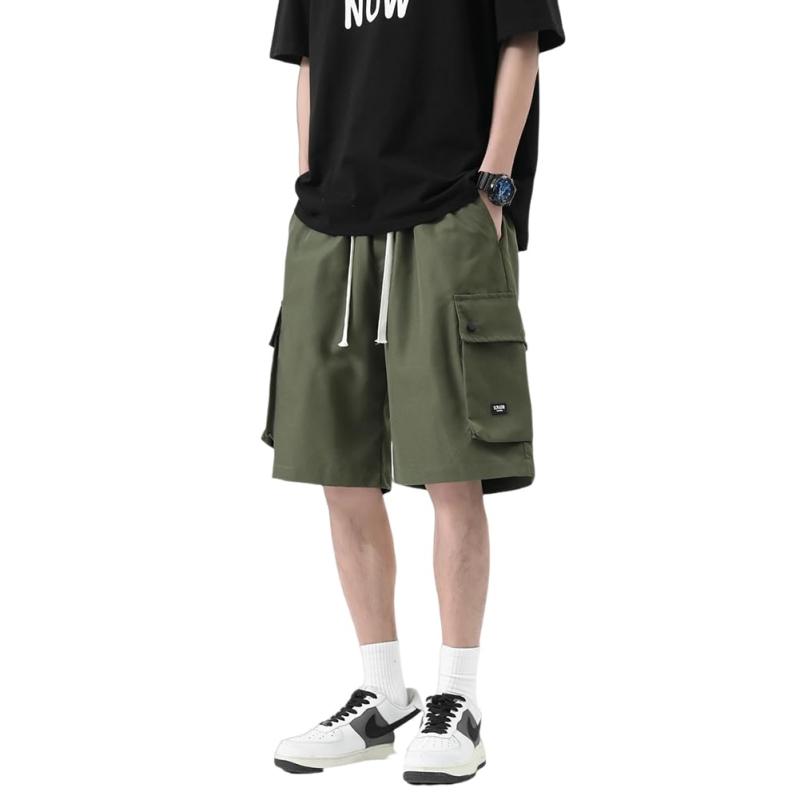 ショートパンツ メンズカーゴハーフパンツ 五分丈 吸汗速乾 通気性 カジュアルなミリタリーデザイン