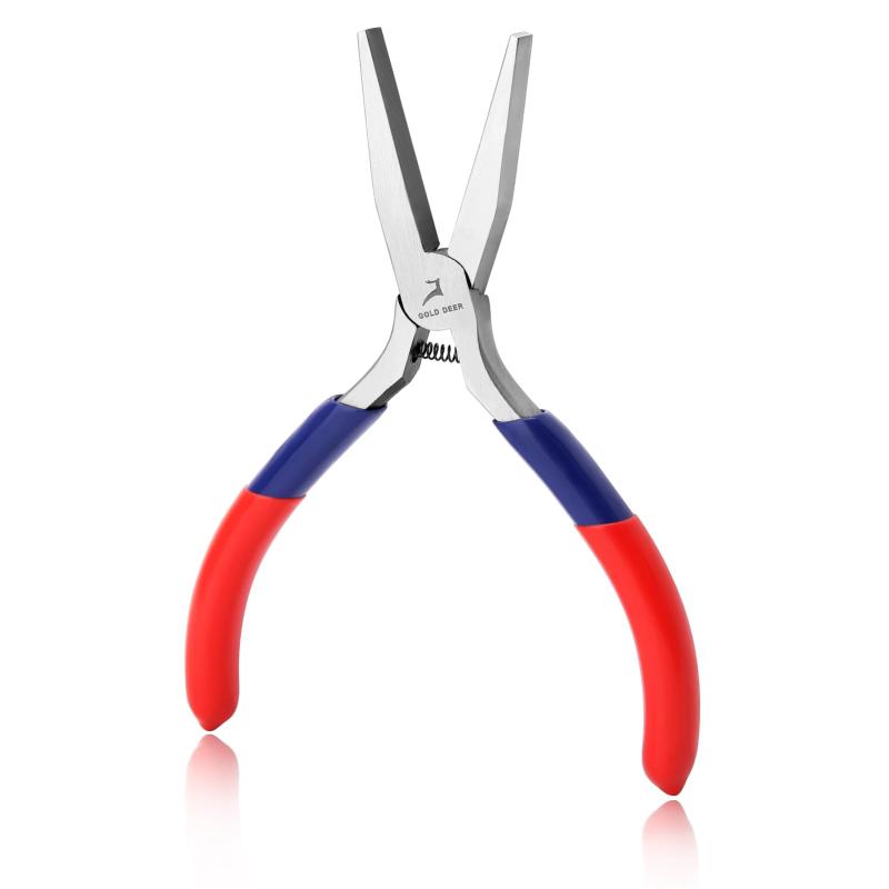 GOLD DEER 平やっとこ 溝なし ギザなし