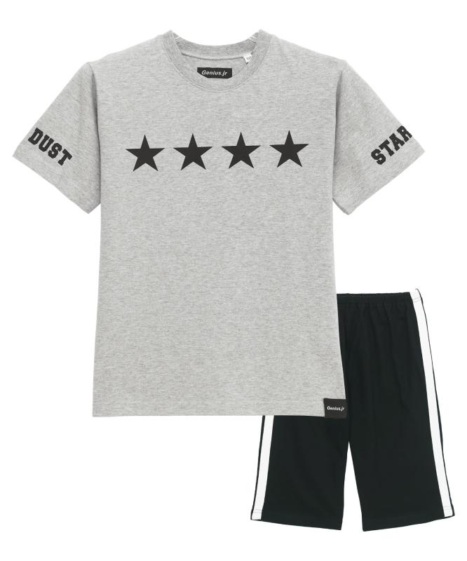 [ON NISHIKI] パジャマ キッズ 男の子 半袖 夏 綿100％ 歪みにくいSZ天竺素材 肌に優しい 上下セット ハーフパンツ ルームウェア 部屋着 140cm/150cm/160cm/170cm