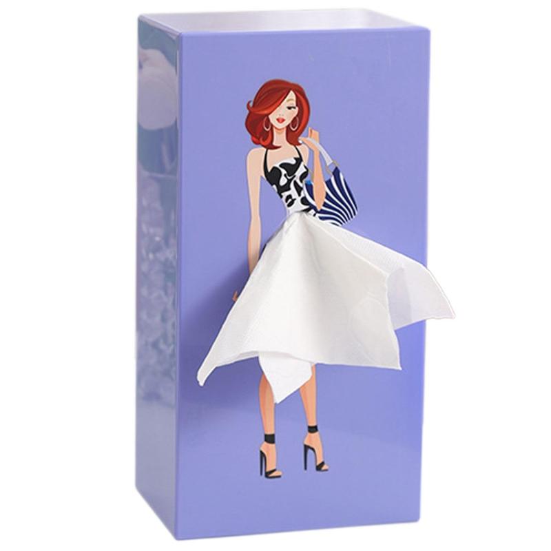 EU SOU ティッシュケース スカート 縦長 ティッシュボックス ティッシュカバー ティッシュホルダー 縦..