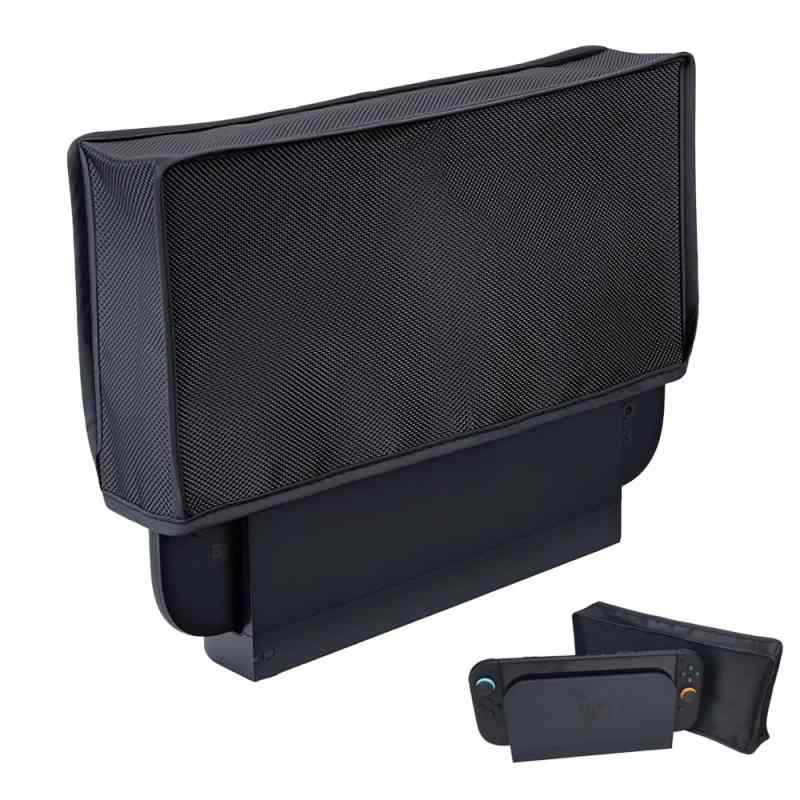 TUMETINSS Switch2 対応ドック用防塵カバー スイッチ2 本体 対応 ナイロン製 保護スリーブ switch 2 本体 防汚 耐キズ ブラック