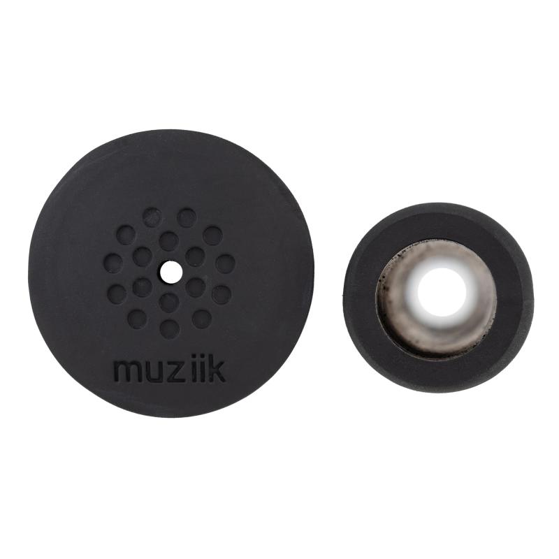 Muziik 長尺パター用グリップ スプリットペンド 16cm+30cm MZK-LONG2P-BK