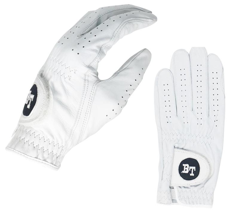 【23cm, 右利き用】BLUE TEE GOLF ソフトシープ使用の本格天然皮革グローブ スタンダード ゴルフグロー..