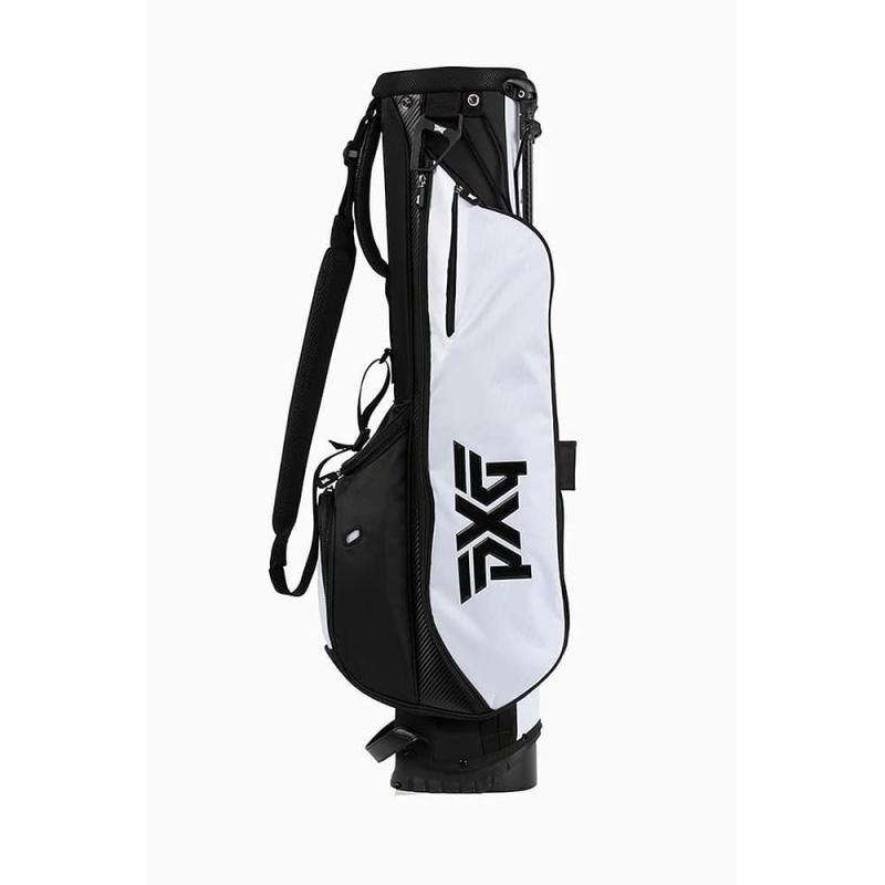 ピーエックスジー(PXG) PXG Sunday Stand Bag サンデースタンドバッグ B-UGB14-FM 口枠2分割 ネームプレート無し ブラック/ホワイト