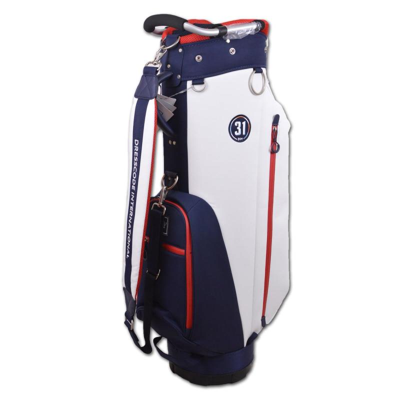 ZOY キャディバッグ メンズ 白 紺 071789870-01
