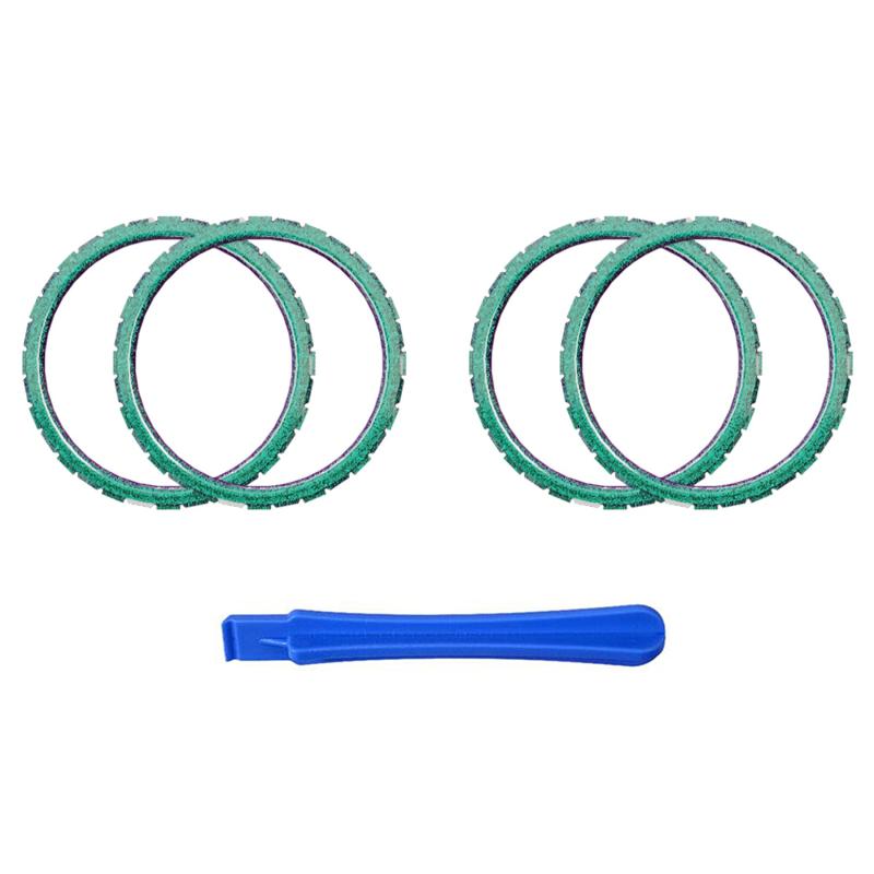 eXtremeRate ps5コントローラー（BDM-010 BDM-020 BDM-030 BDM-040 BDM-050）に対応用取り替えるアクセサリー、カメレオン光沢がある交換リング-コントローラーは含まれていません