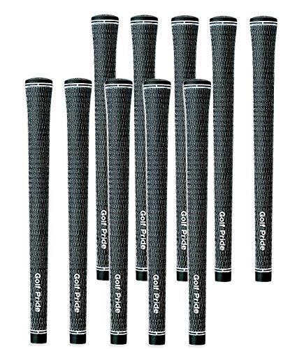 GOLFPRIDE(ゴルフプライド) ゴルフグリップ ツアーベルベット・コード バックライン VTC ブラック (10本セット) ゴルフグリップ
