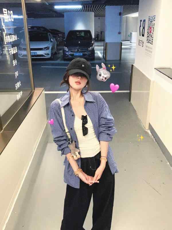 シャツ レディース ブルー 格子柄 長袖 接触冷感 紫外線対策 ゆったり おしゃれ かわいい カジュアル