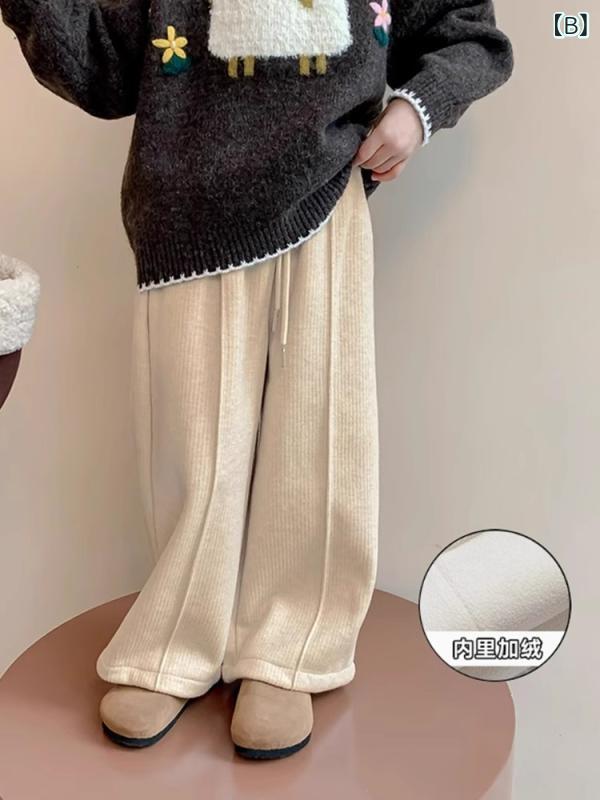 ニット・セーター キッズ 女の子 子供服 ウール混紡 トップス 春秋 高めネック プ...