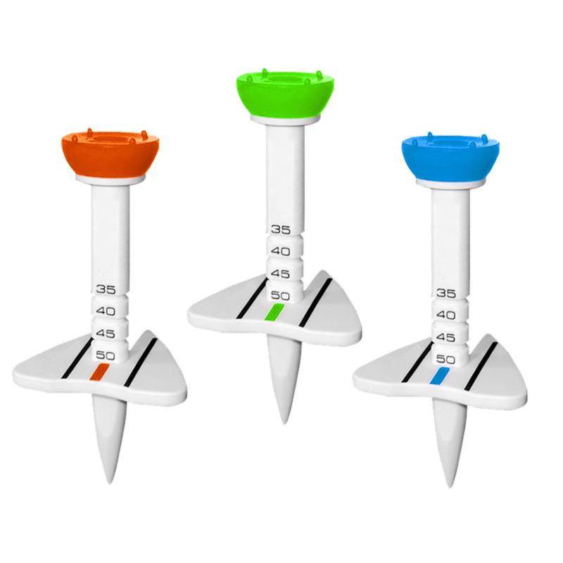 ゴルフティー 3/4本セット, 高さ調節