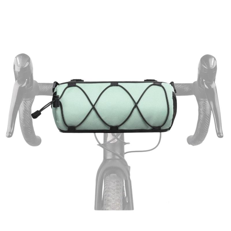 lulubelle 自転車フロントバッグ ハンドルバーバッグ 防水 小型軽量 ショルダーストラップ付き 小物収..