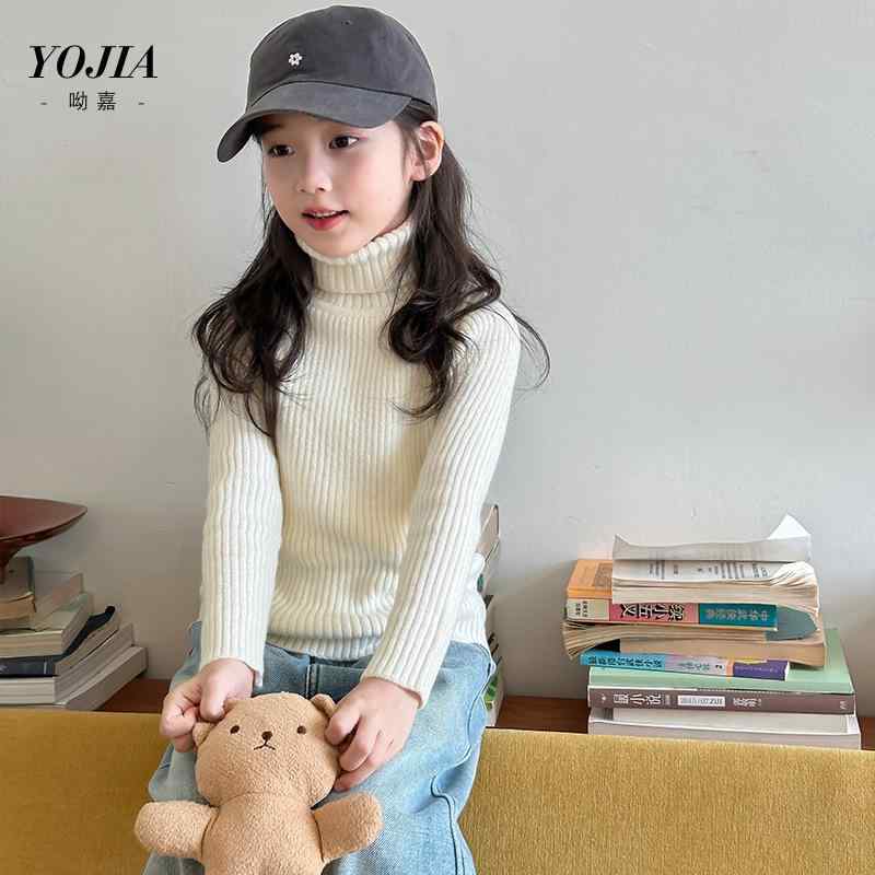 子供服 ニット セーター 秋冬 高品質 高機能 保温 高学年 中学年 女児 トップス カットソー 通学 普段着 長袖 高見え かわいい ガーリー ニットセーター 米白色 ブラック ピンク系 パープル 100cm 110cm 120cm 130cm 140