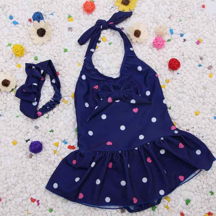 水着 子供 女の子 ワンピース スカート 1歳 2歳 3歳 4歳 5歳 6歳 かわいい 韓国風 伸縮性 スイムウェア ビーチ 海水浴 プール 水遊び 温泉 レッド ブルー