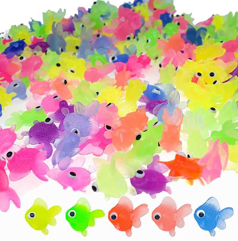 金魚すくい 20個セット/100個セット金魚おもちゃ 縁日おもちゃ ミニ金魚 うき金魚 お風呂 お祭り 装飾 夏祭り 景品 セット 多色 水に浮く