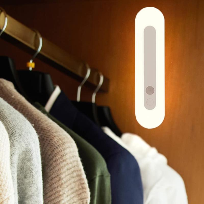 人感センサーライト LED バーライト キッチンライト自動点灯消灯 夜間用ライト 室内センサーライト 足元灯 自動点灯消灯 2w 照明器具 昼光色 節電対策 USB充電式 高感度 高輝度 小型読書灯 マ