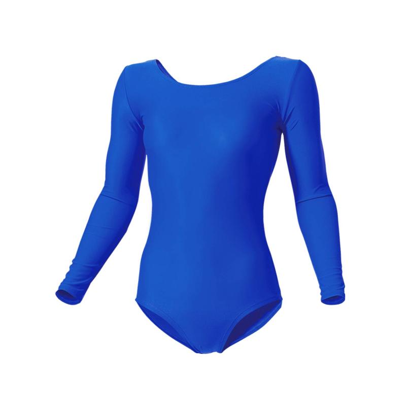 wundou(ウンドウ) 女子体操レオタード長袖 P520-05 ロイヤル