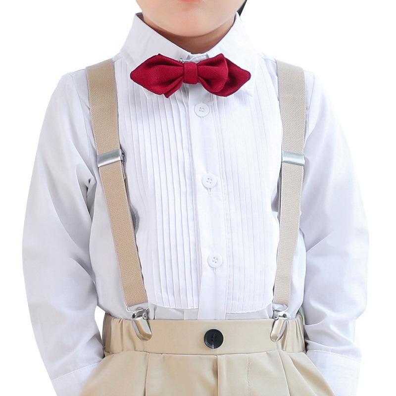 シャツ キッズ 男の子 長袖 コットン ストライプ 無地 立襟 普段使い フォーマル 韓国風 春秋冬 80cm 90cm 100cm 110cm 120cm 130cm 140cm 150cm 160cm 170cm