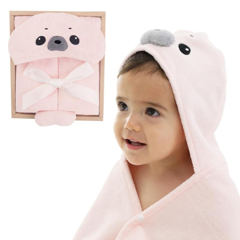 DEIGO(ディーゴ) 出産祝い フード付きバスタオル ギフトセット