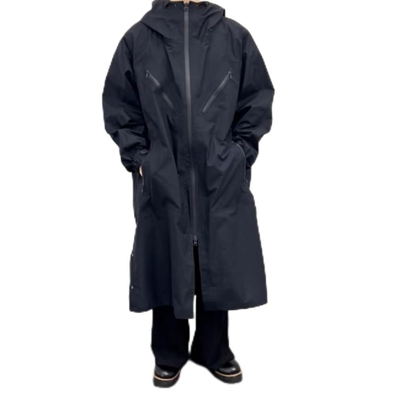 [�ȥ�������ɥե���] �쥤�󥳡��� OVERSIZE WATERPROOF COAT DARK NAVY FREE