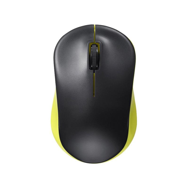 バッファロー BUFFALO 無線 IR光学式 3ボタン 電池長持ちマウス ライム BSMRW118LM