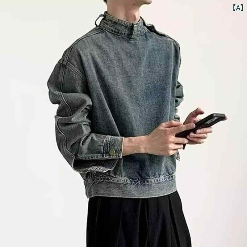 デニムジャケット メンズ 男性用 Gジャン ス...の紹介画像2