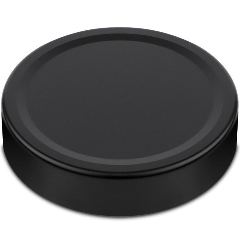 Haoge メタルフロントレンズキャップカバー for ライカ Leica Q Q2 Q-P QP Typ 116 Typ116カメラ用 ブラック