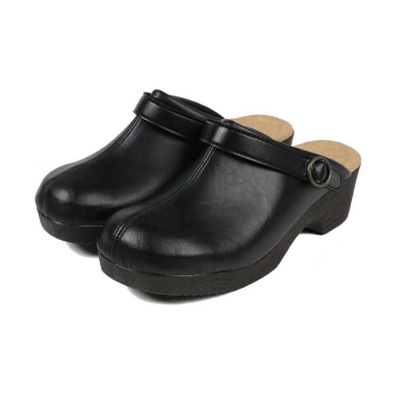 [セレブル] サボサンダル レディース つっかけ 日本製 2WAY バックストラップ 厚底 ミュール クロッグサンダル ウェッジソール ウエッジ 1155