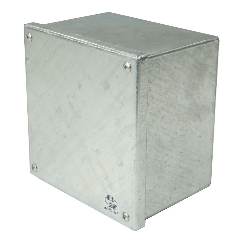 プルボックス 溶融亜鉛めっき仕上げ 被せふた 接地端座付き ZE1510W2