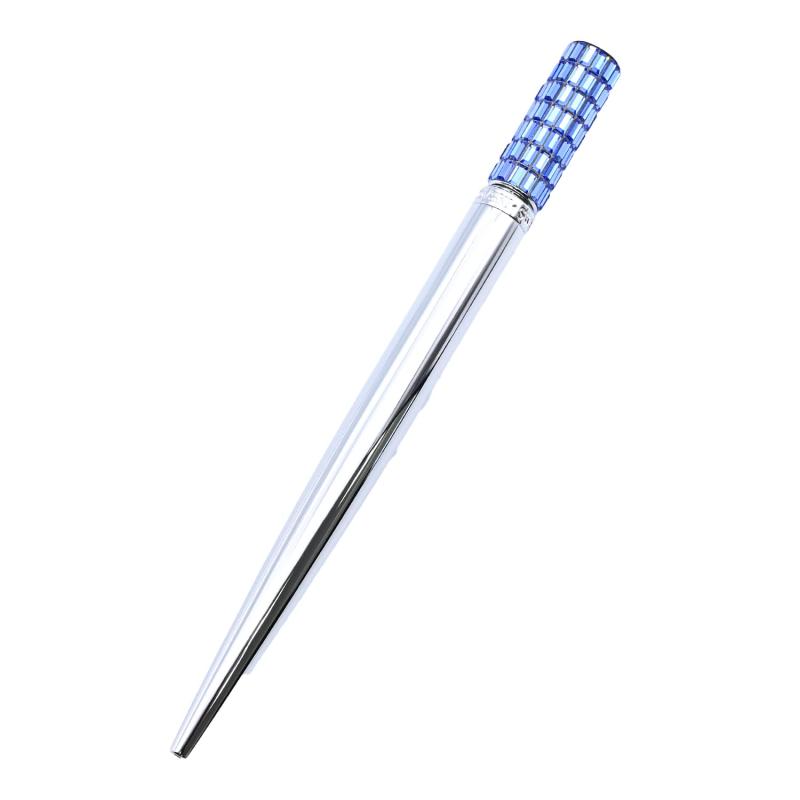 スワロフスキー SWAROVSKI ボールペン LCT002 シルバー×ブルー 5647831 [並行輸入品]